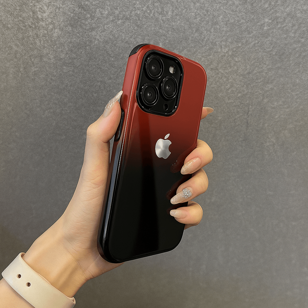 Midnight Burn Glossy Case - iPhone