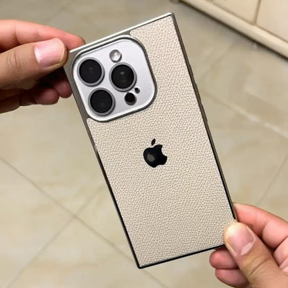 Novaro Premium Leather Metallic Case