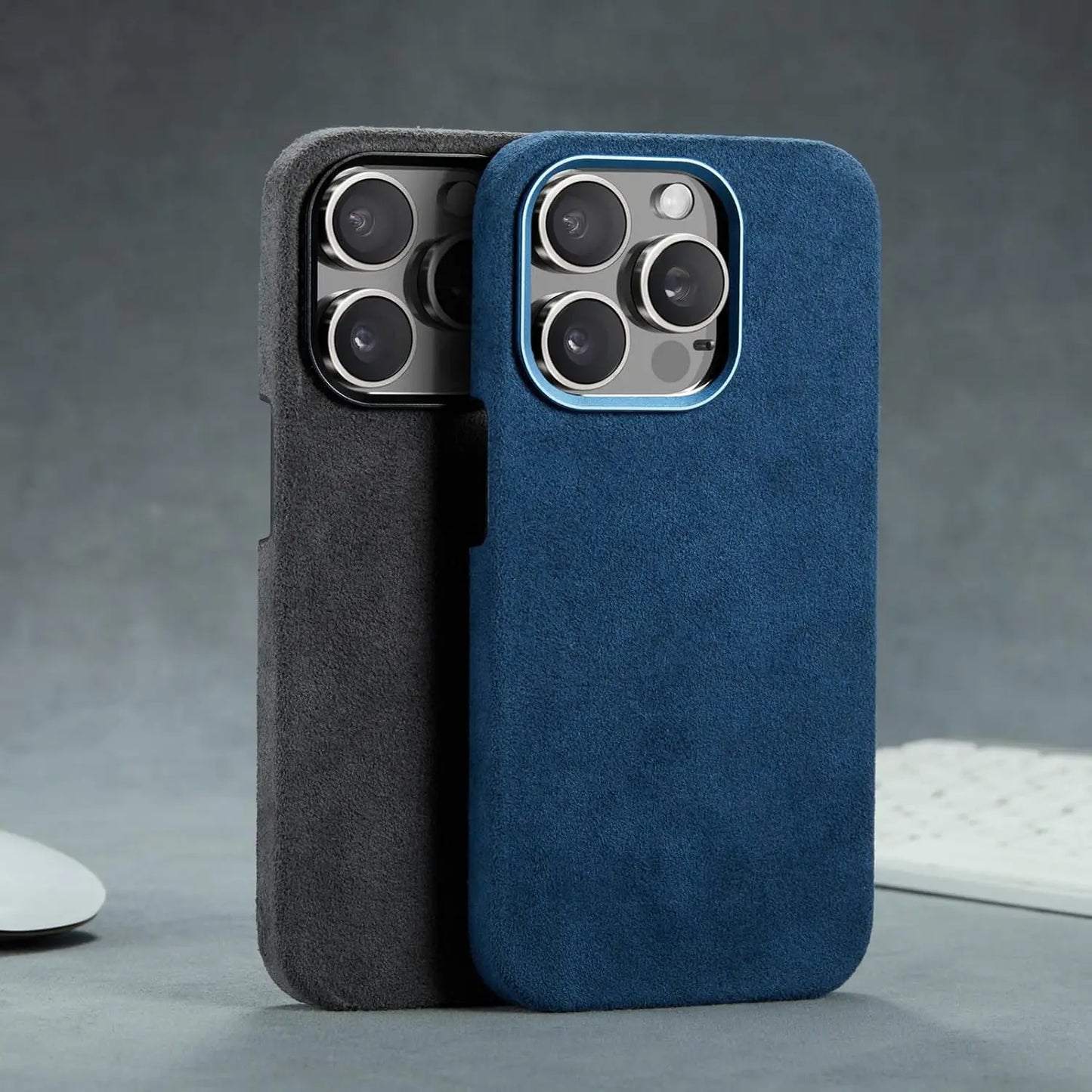 Tactile Velvet Classic Leather Case