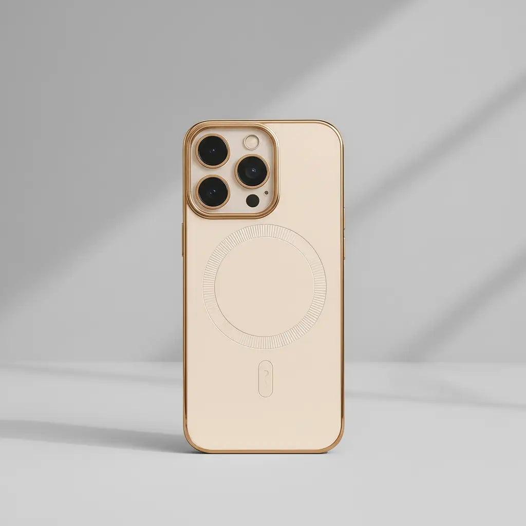 Luxury Frameless Leather MagSafe Case - iPhone