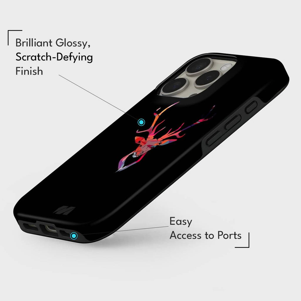 Prismatic Stag - Crystal