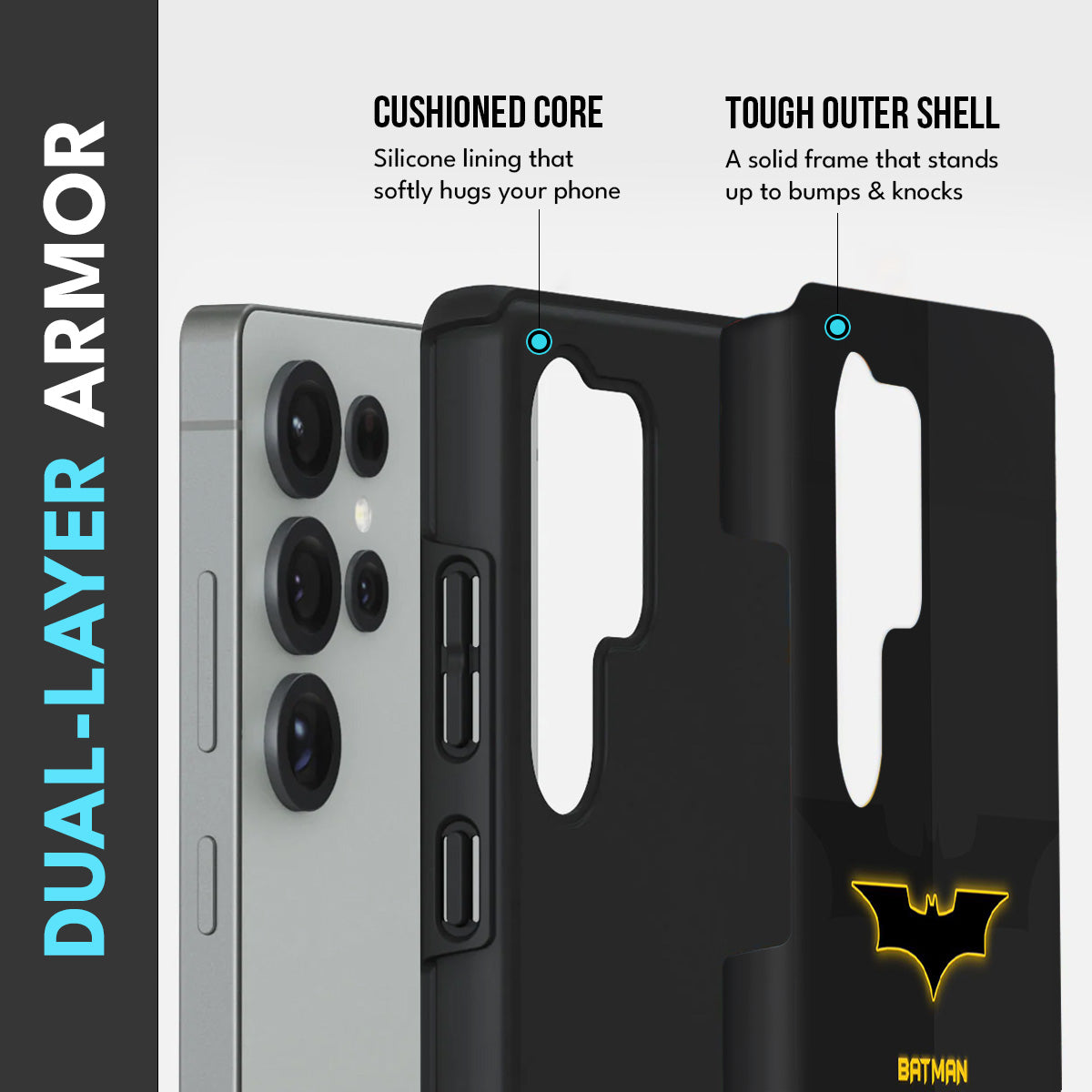 Neon Bat Signal - Crystal