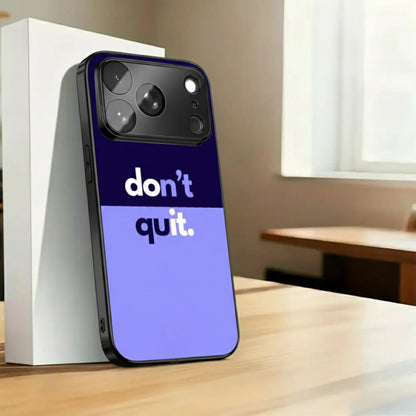 Don't Quit - Regalia