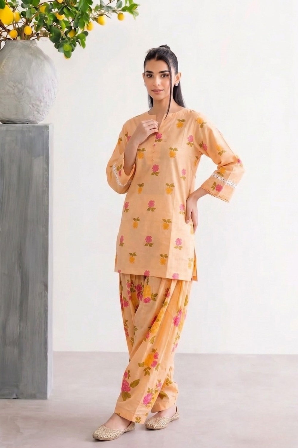 Nectar Pure Cotton Farshi Salwar Set