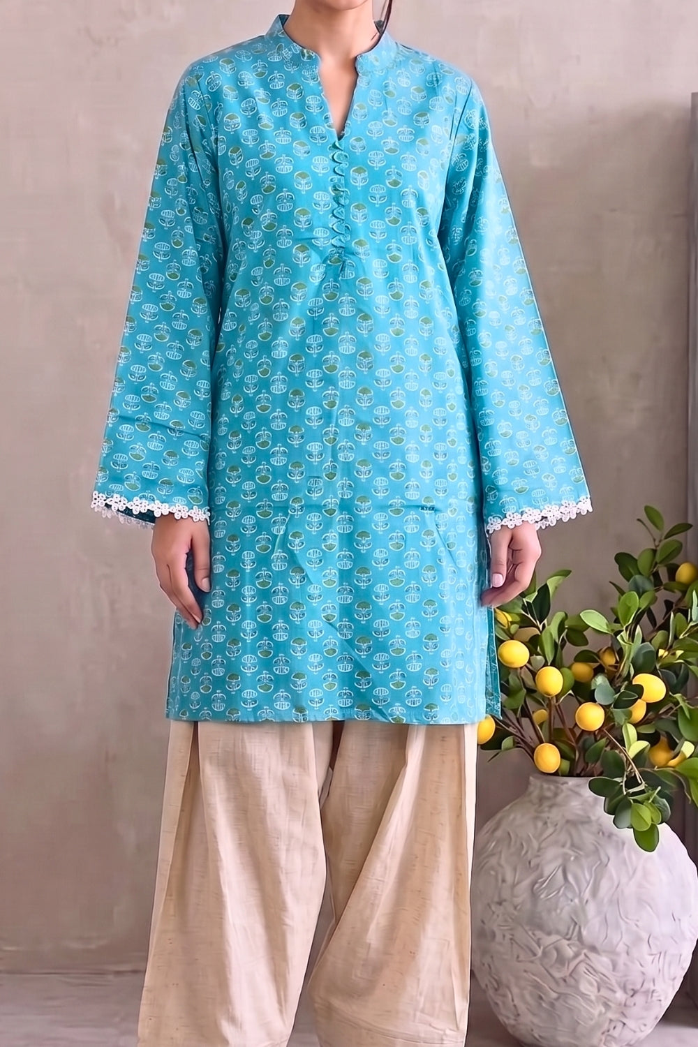Neroli Pure Cotton Farshi Salwar Set