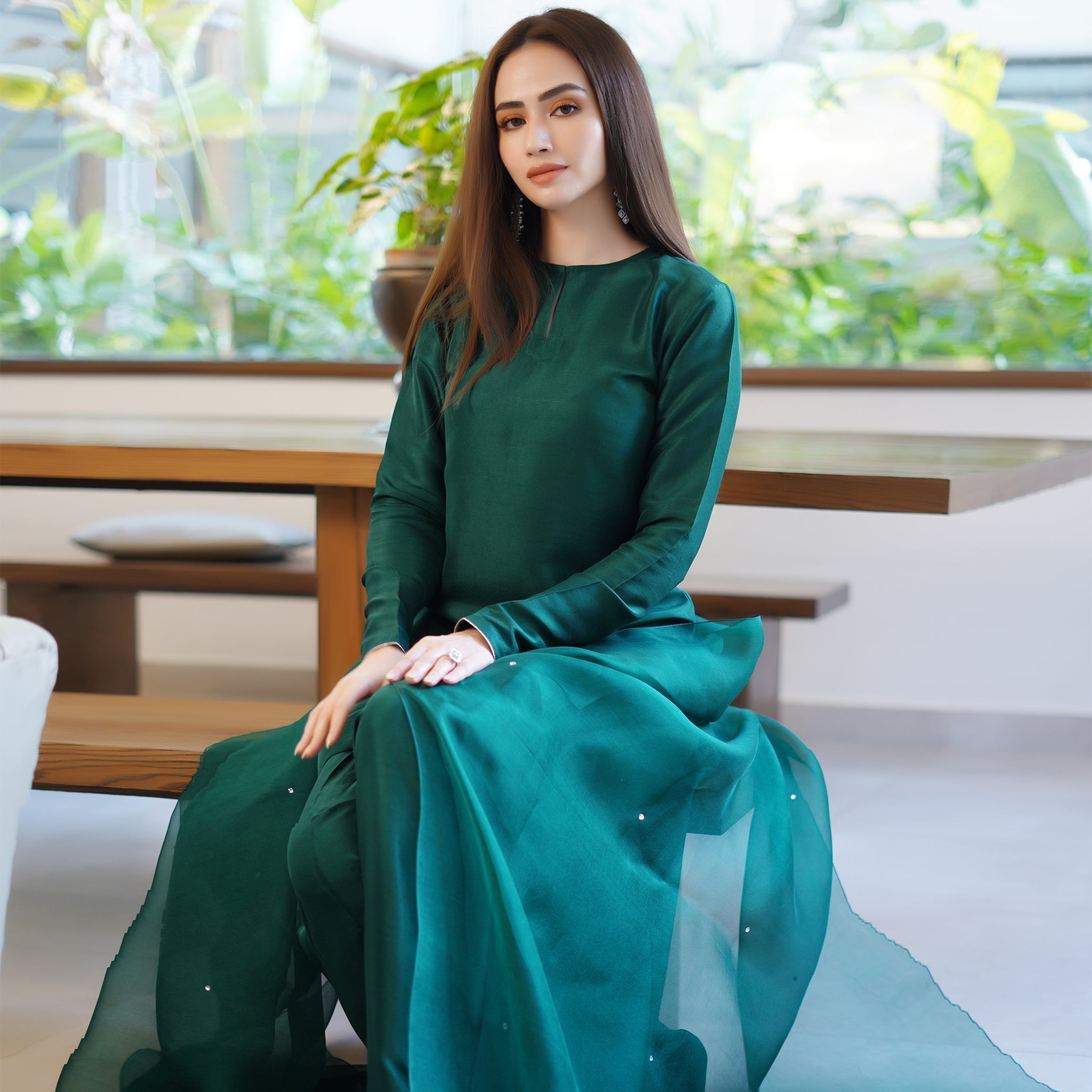 Emerald Farshi Salwar Set