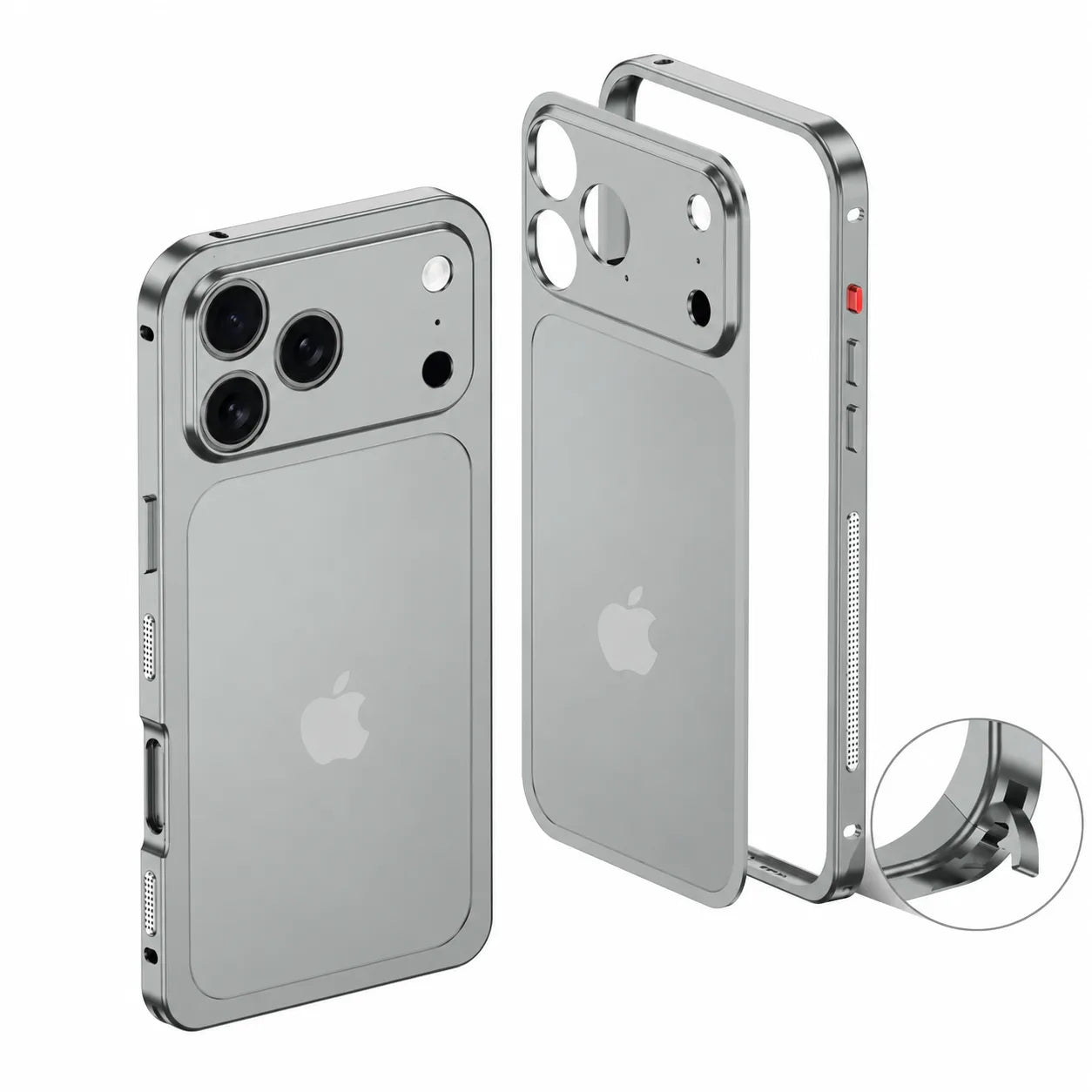 Metal Bumper Converter Case for iPhone 18 Series