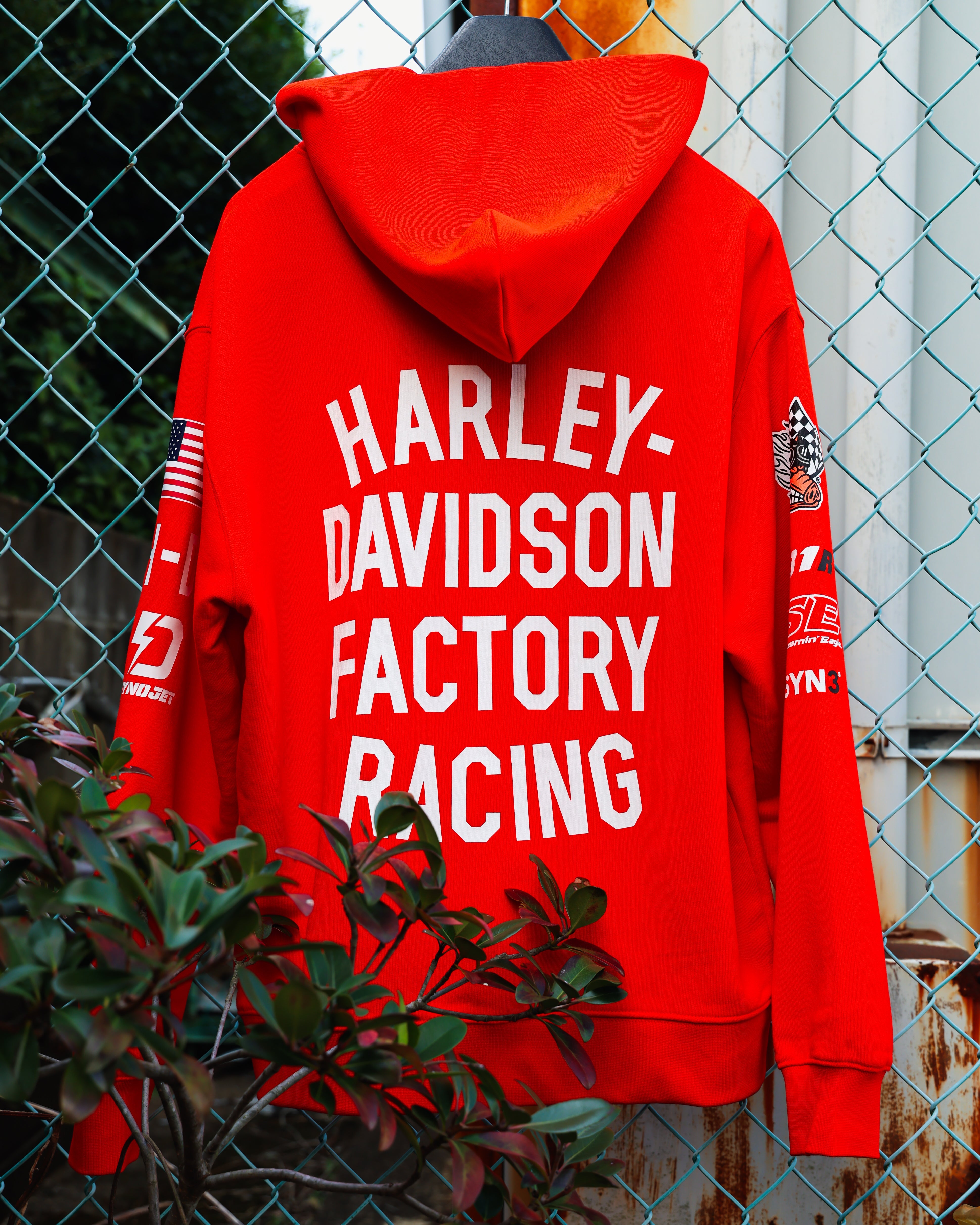 Harley-Davidson® Factory Racing Fanwear Hoodie - Racing Orange
