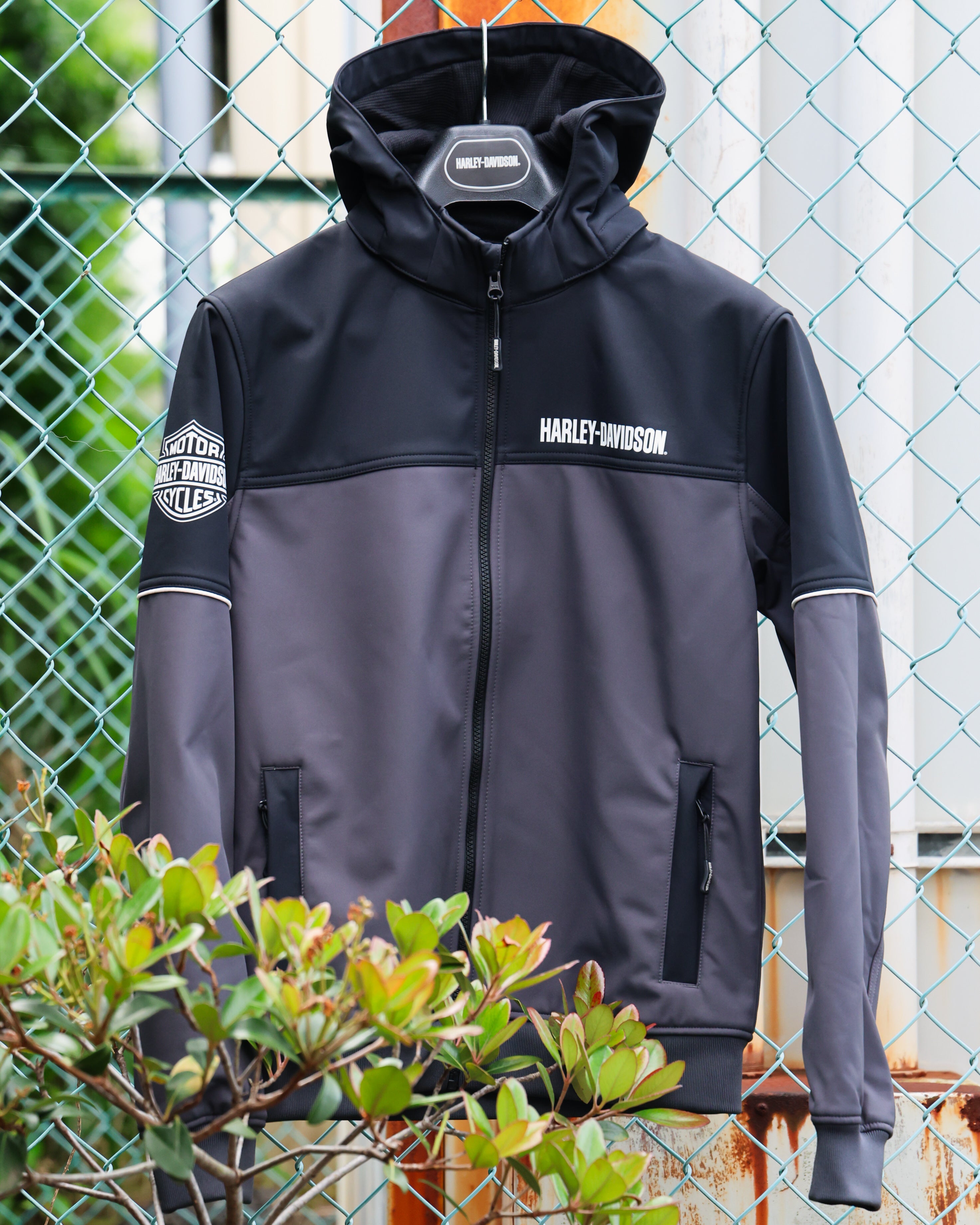 Harley-Davidson® Men's Idyll Color Blocked Jacket Black【97408-26VM】