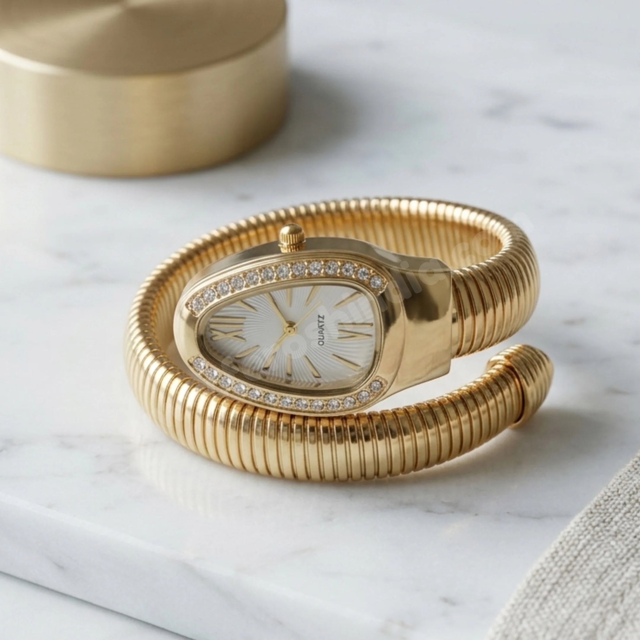 Basic White Snake Watch