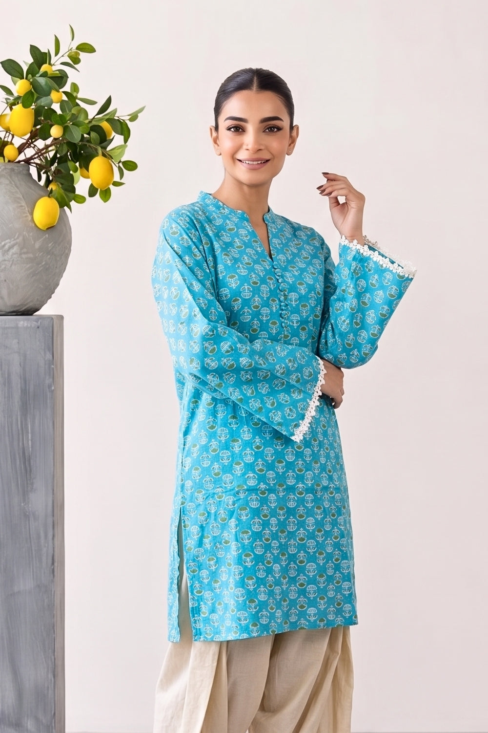 Neroli Pure Cotton Farshi Salwar Set