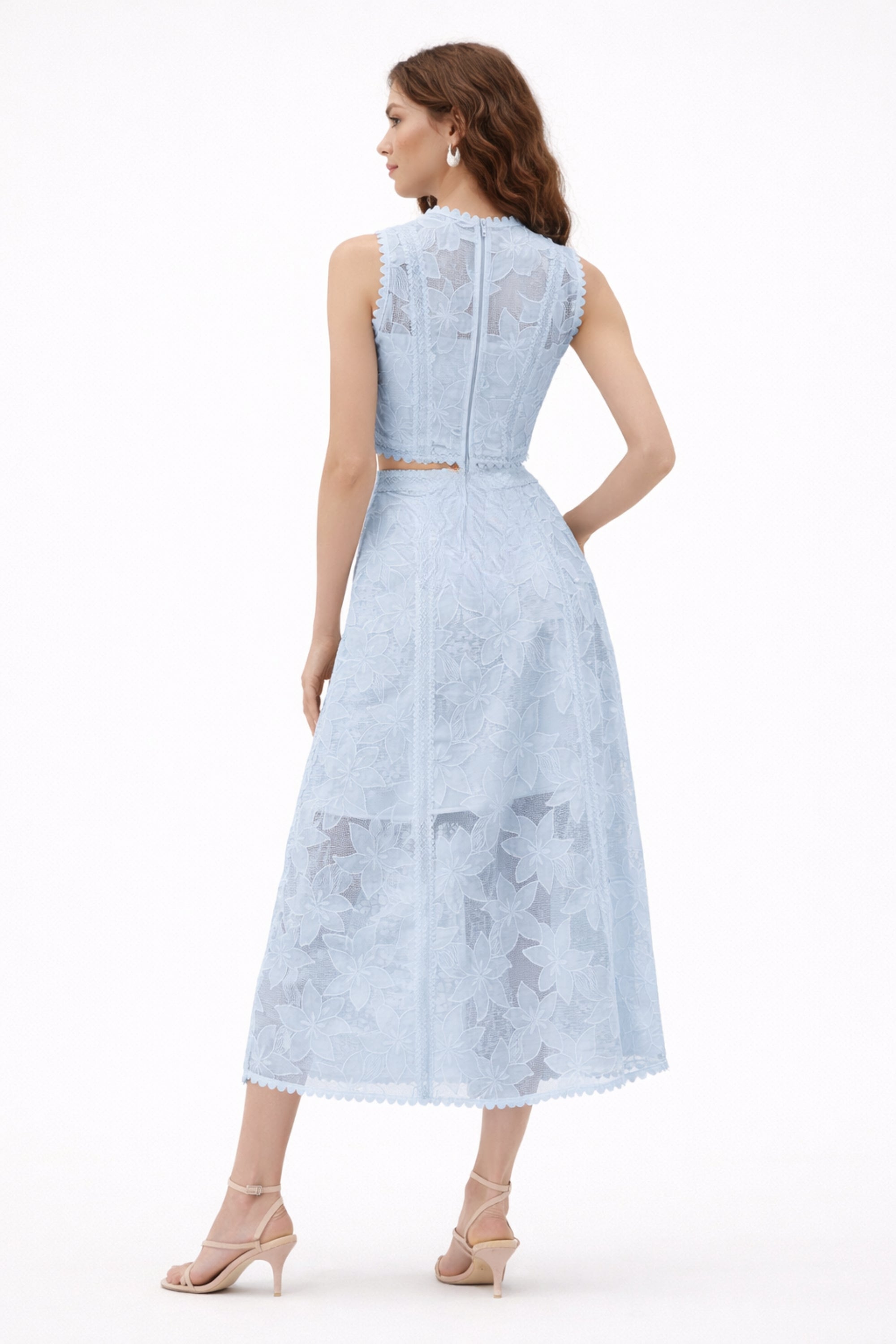 Santorini Blue Lace Co-ord