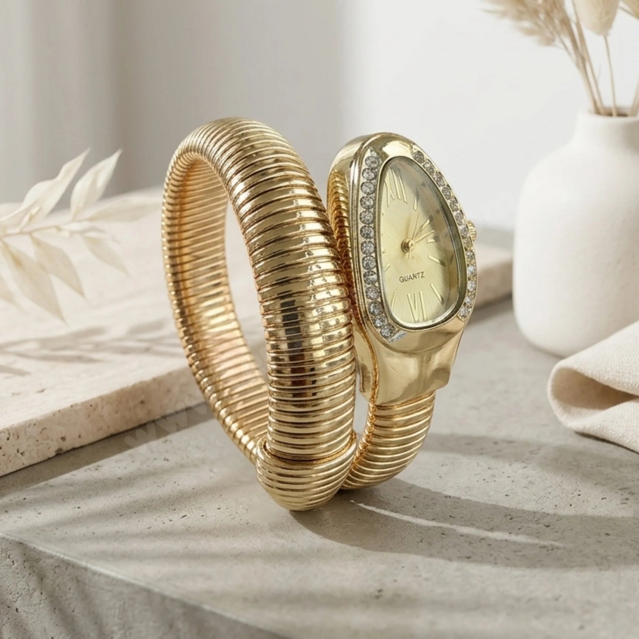 Basic Gold Snake Watch