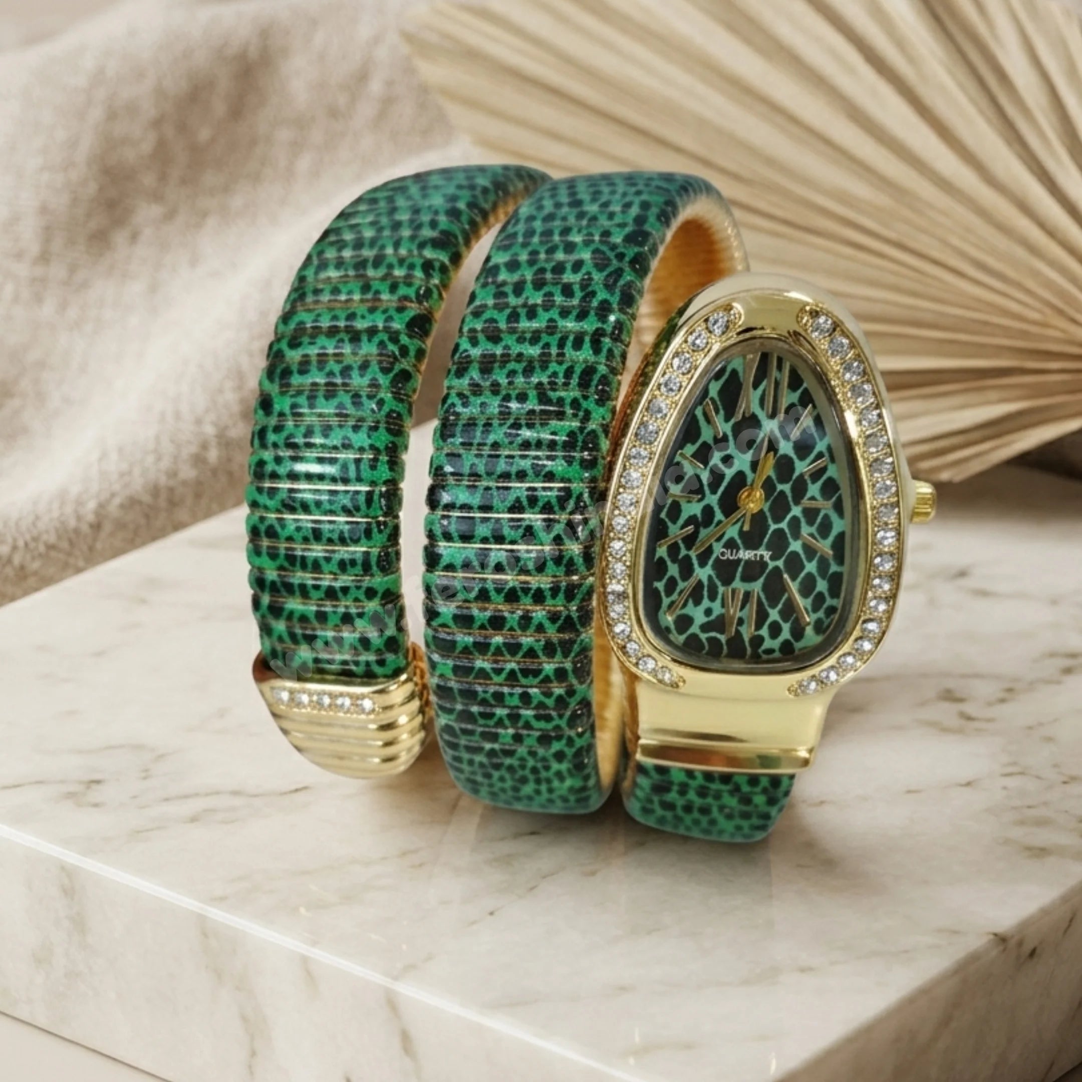 Forest Snake Bracelet Watch