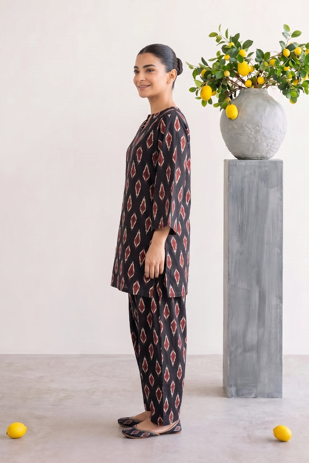 Ganache Pure Cotton Farshi Salwar Set