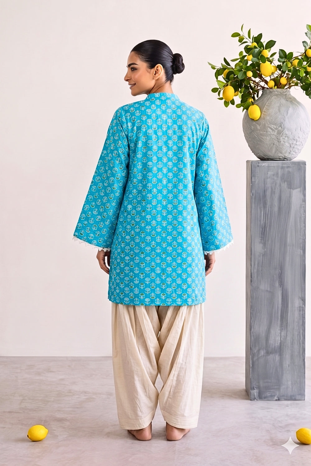 Neroli Pure Cotton Farshi Salwar Set