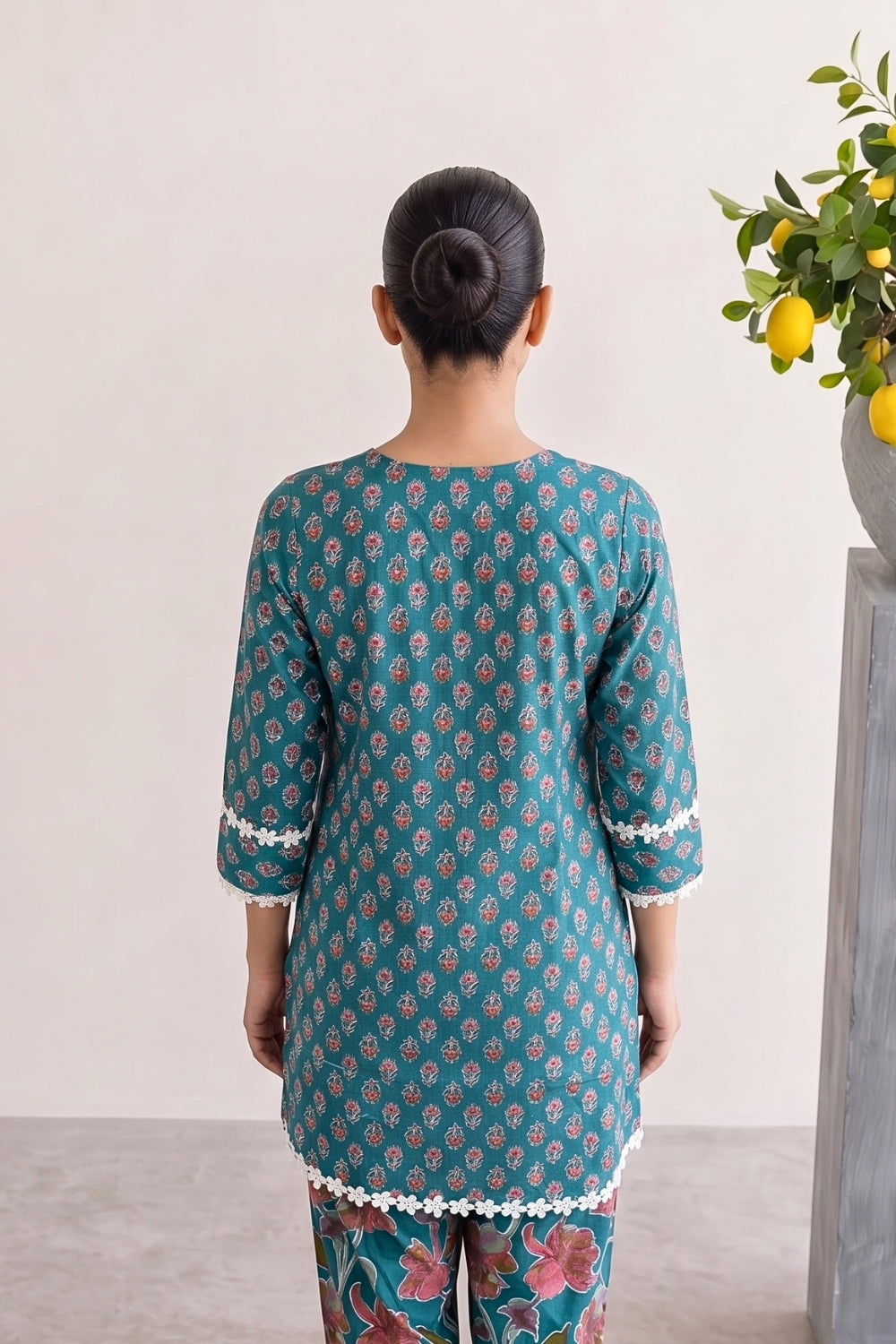 Curacao Pure Cotton Farshi Salwar Set