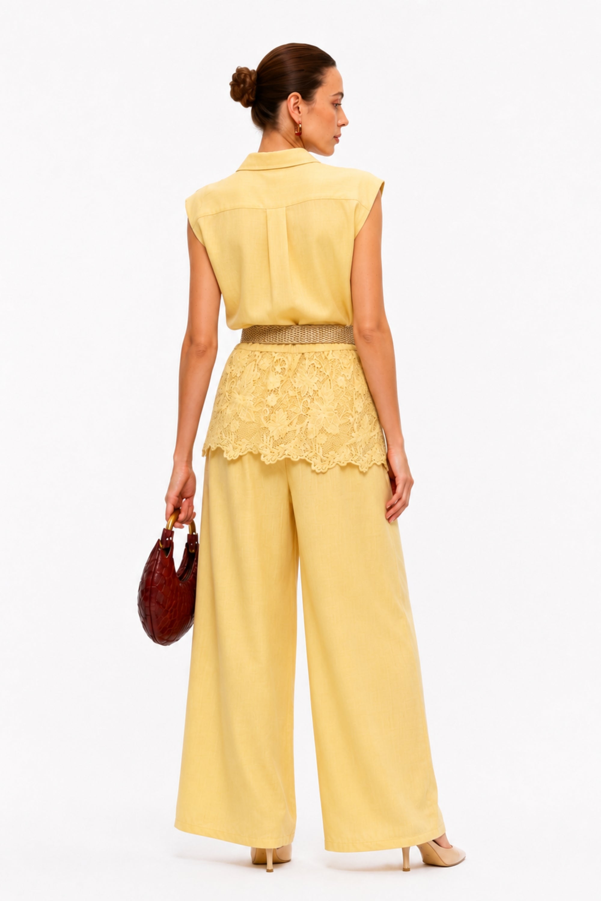 Sunbeam Belted Lace Co-ord