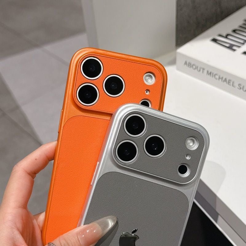 PREMIUM Corning Vegan-Leather ClearView IPhone Case