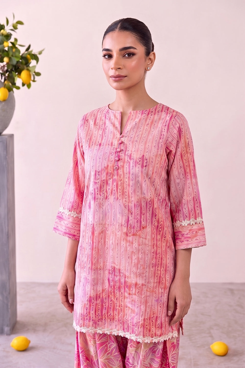 Macaron Pure Cotton Farshi Salwar Set