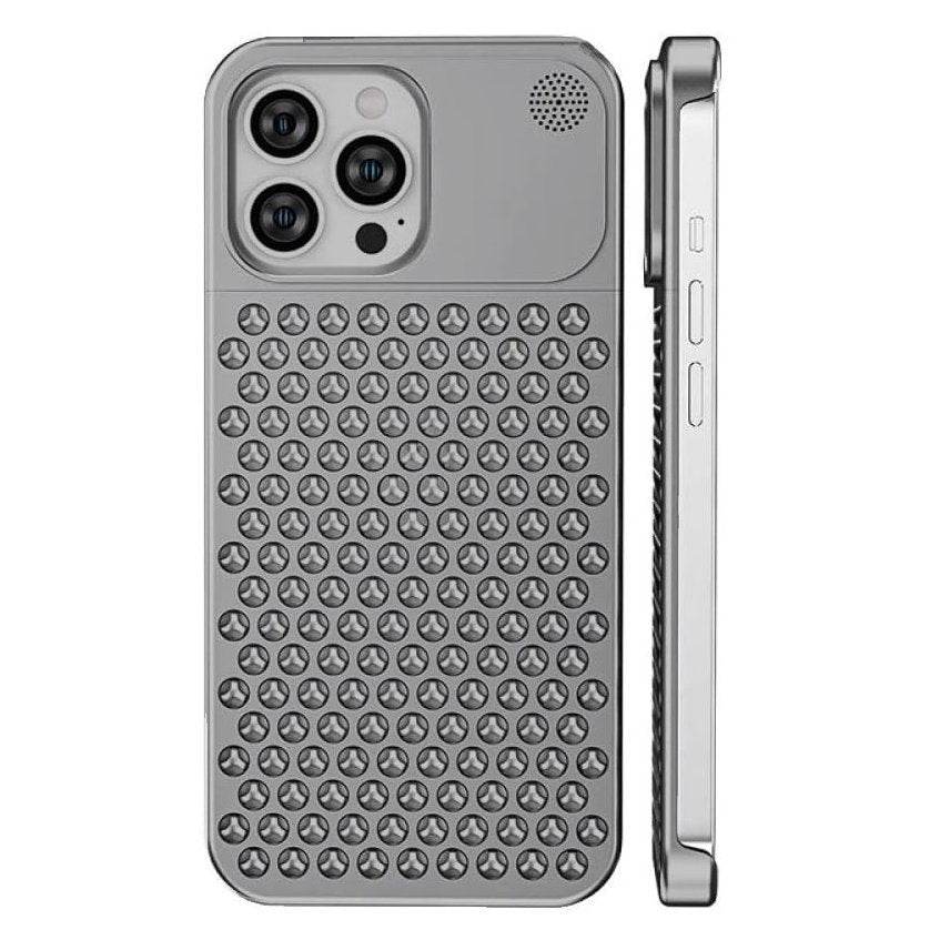 iPhone 14 Series Aero Mesh Â® Metallic Hybrid Case