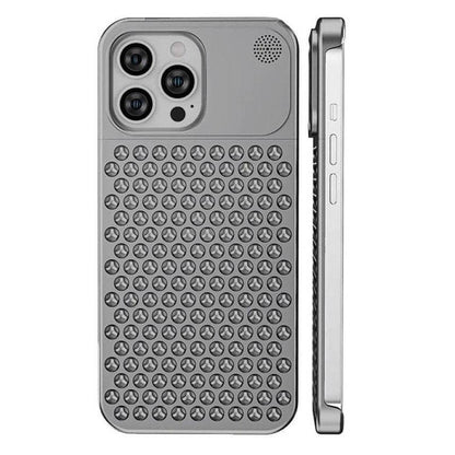 iPhone 14 Series Aero Mesh Â® Metallic Hybrid Case