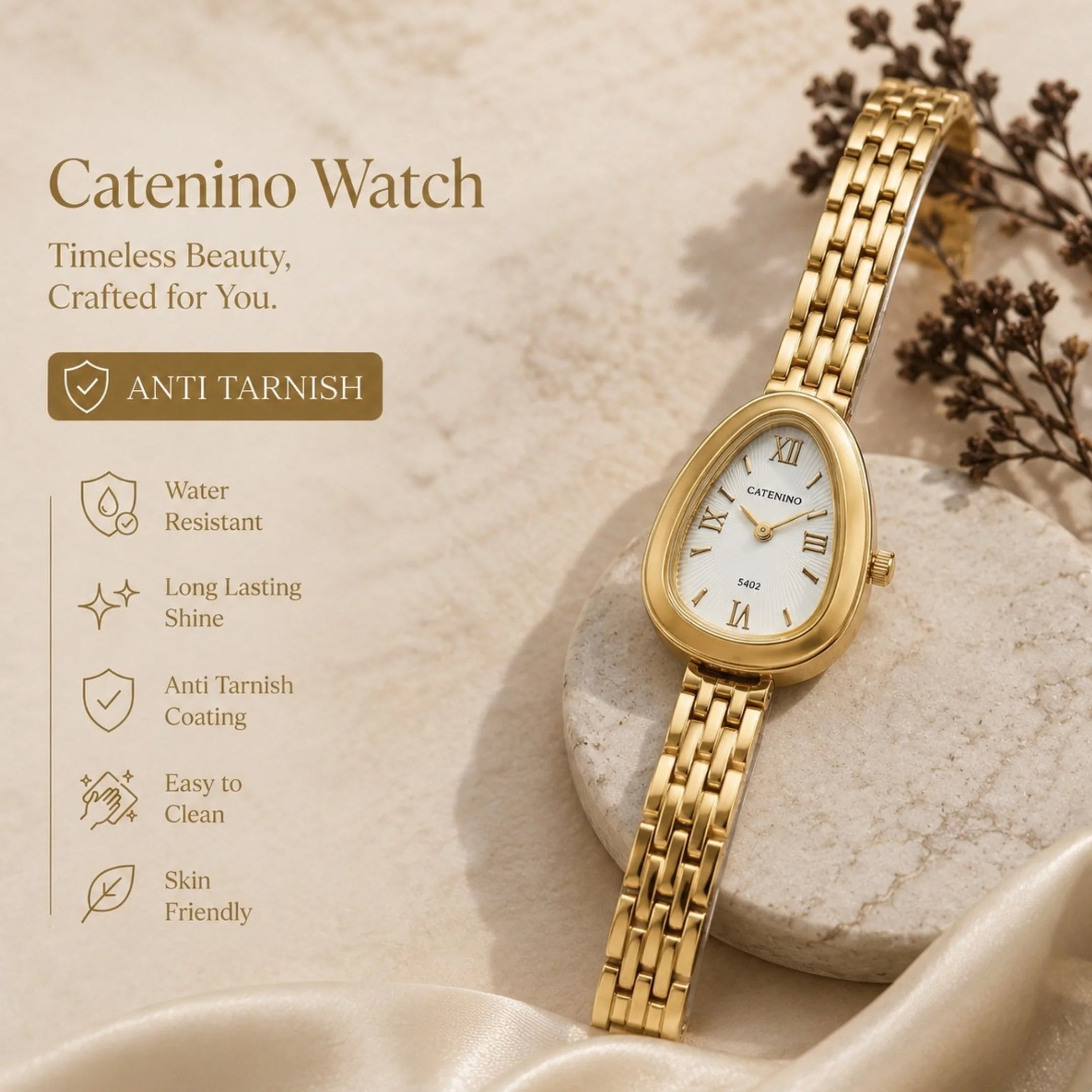 White Chain Serpenti Watch