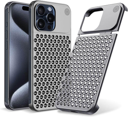 iPhone 14 Series Aero Mesh Â® Metallic Hybrid Case