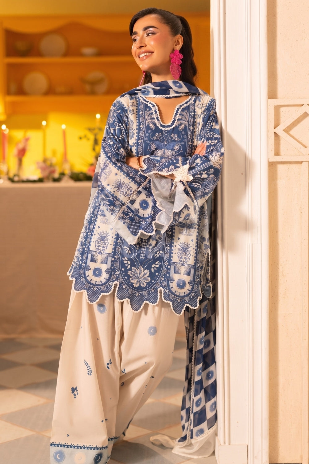 Meringue Farshi Salwar Set