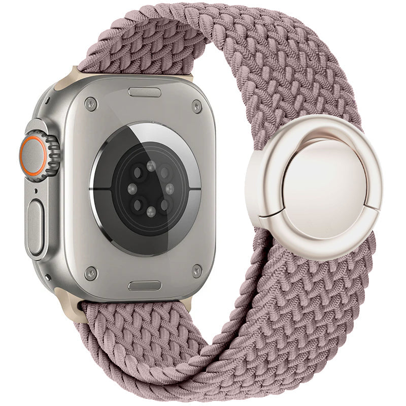 Nylon Round Buckle Band For Apple Watch