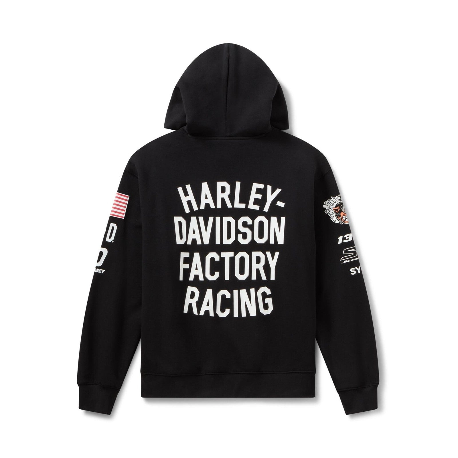 Factory Racing Fanwear Black Hoodie