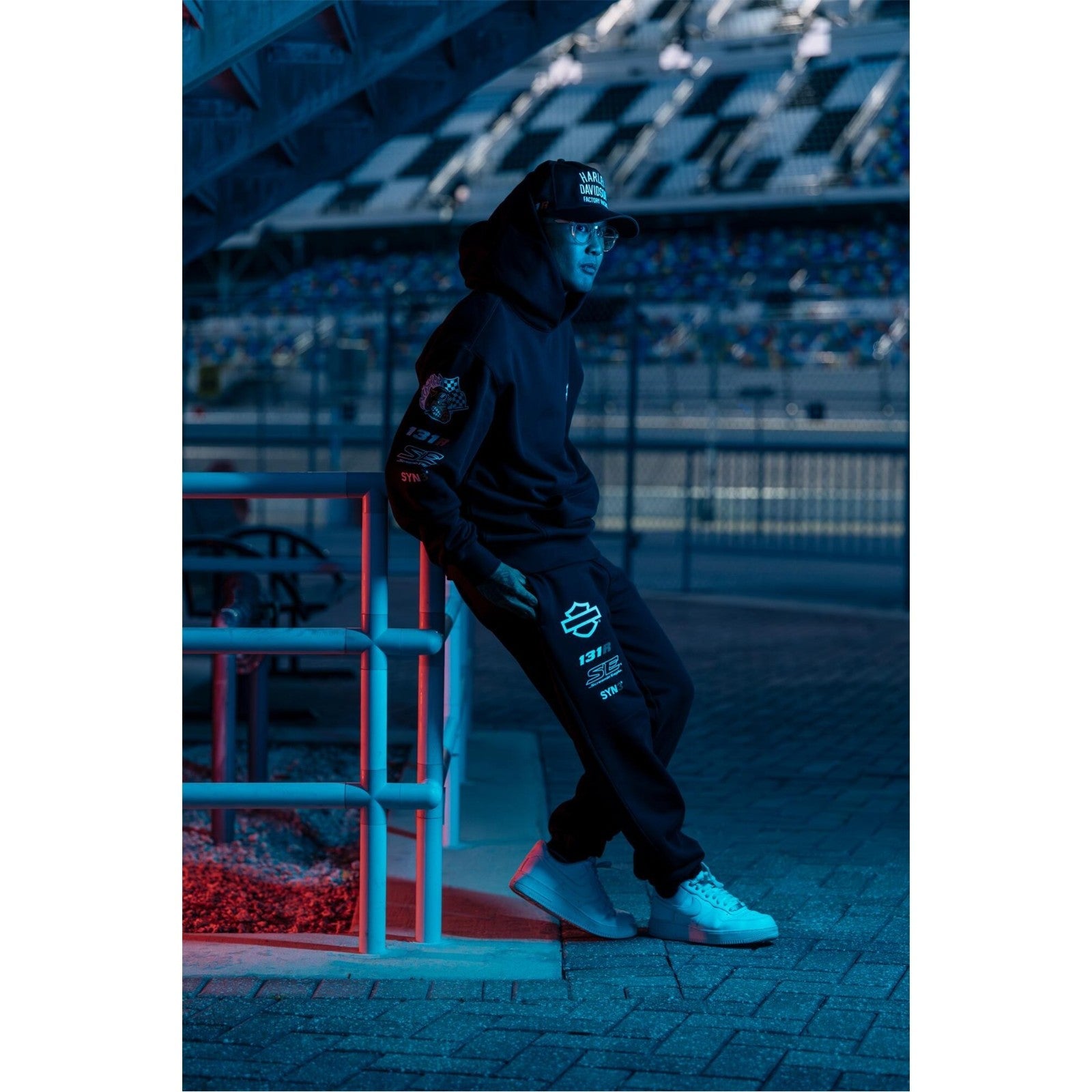 Factory Racing Fanwear Black Hoodie