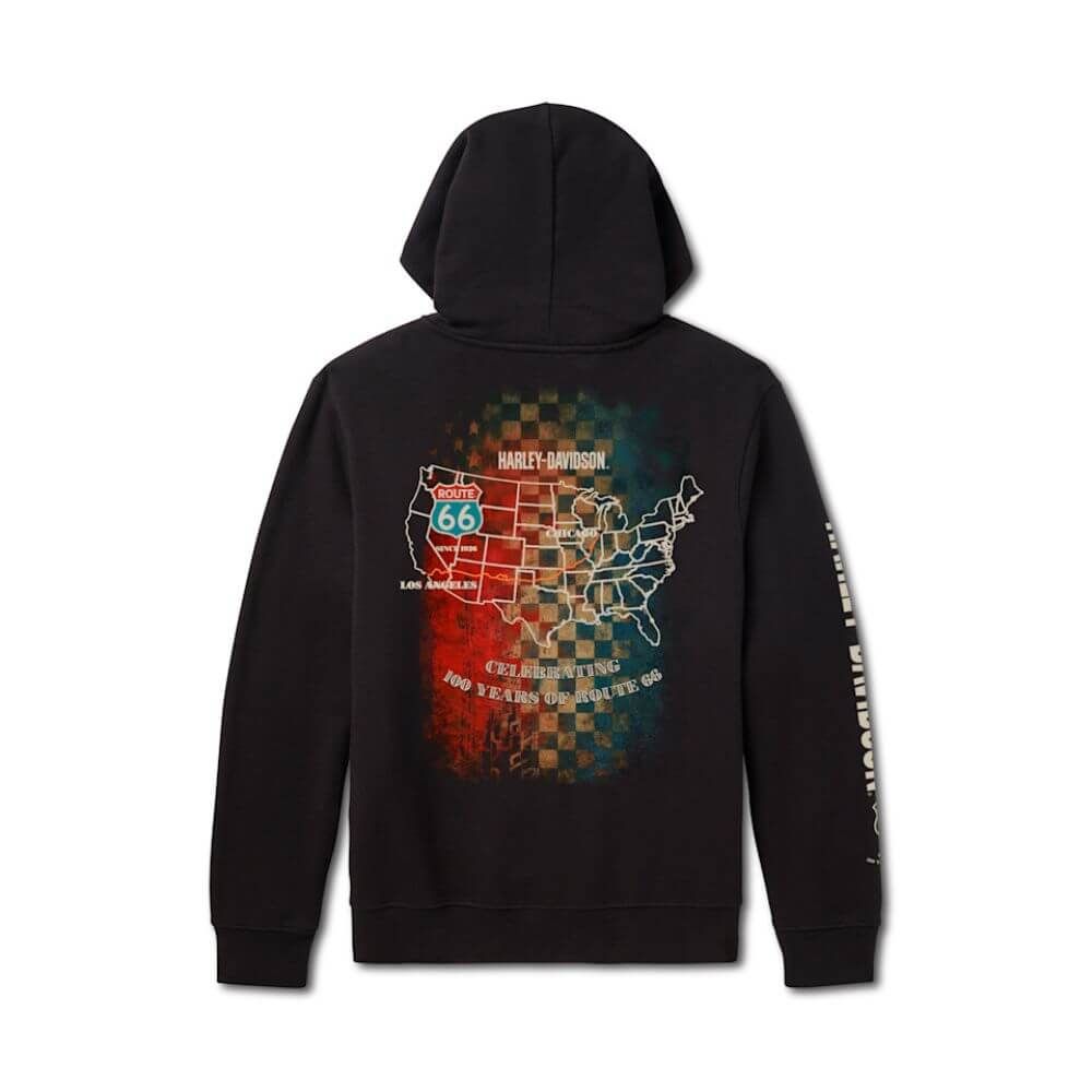 Route 66 Heritage Full-Zip Fleece Hoodie