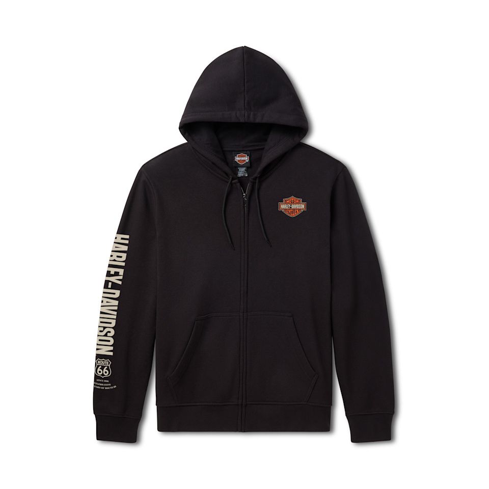 Route 66 Heritage Full-Zip Fleece Hoodie