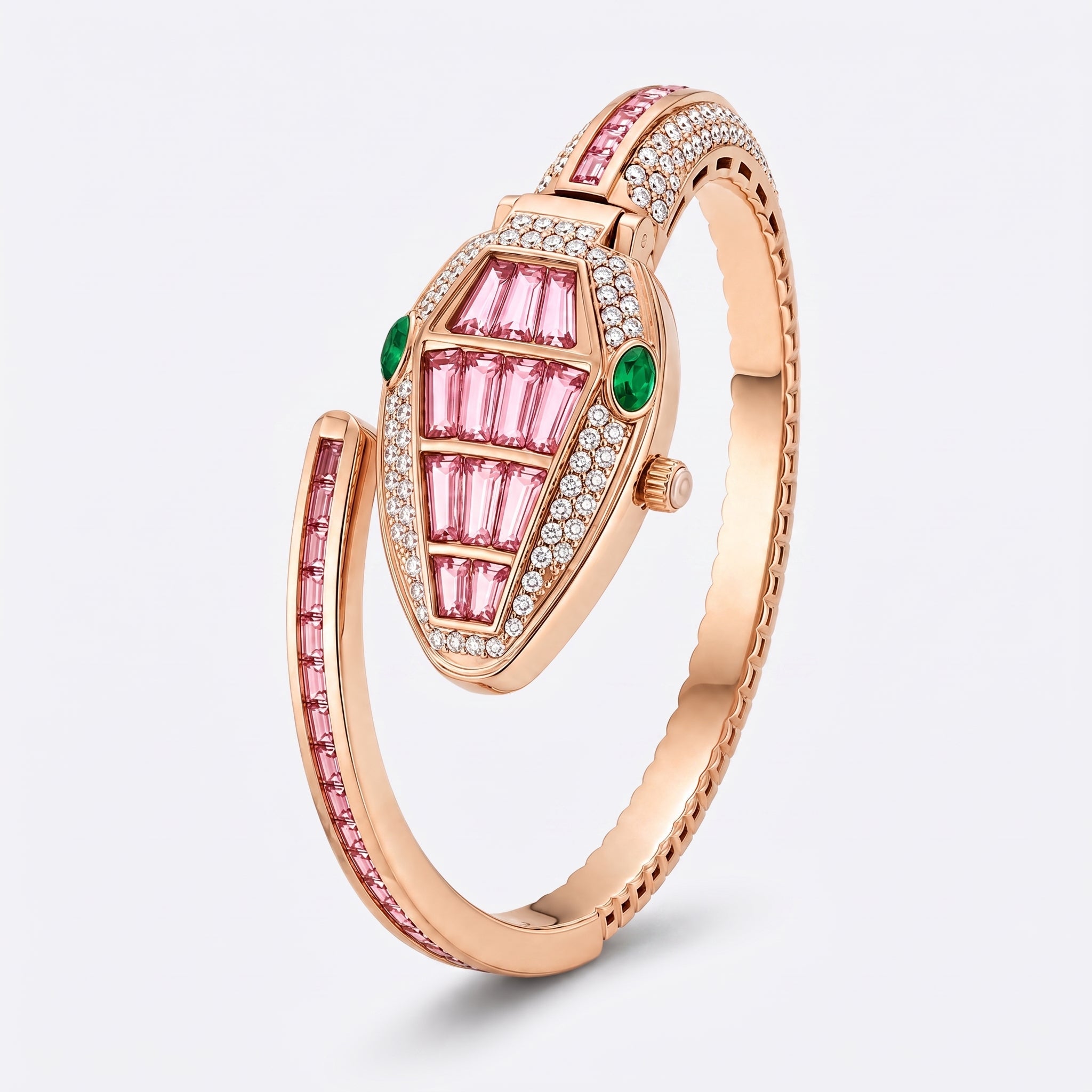 Rosé Serpentyne Crystal