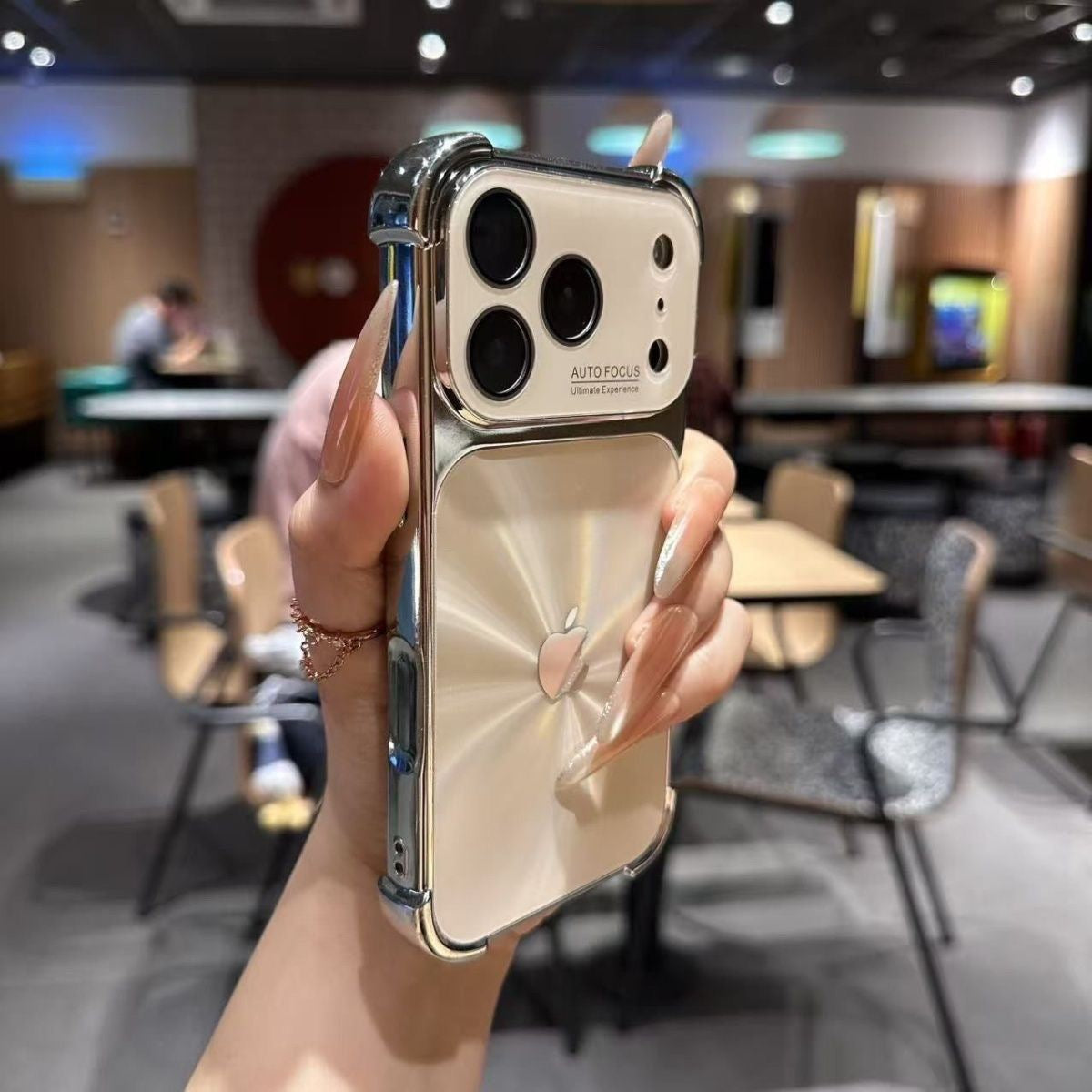 Aurora Plated Full-Cover Case