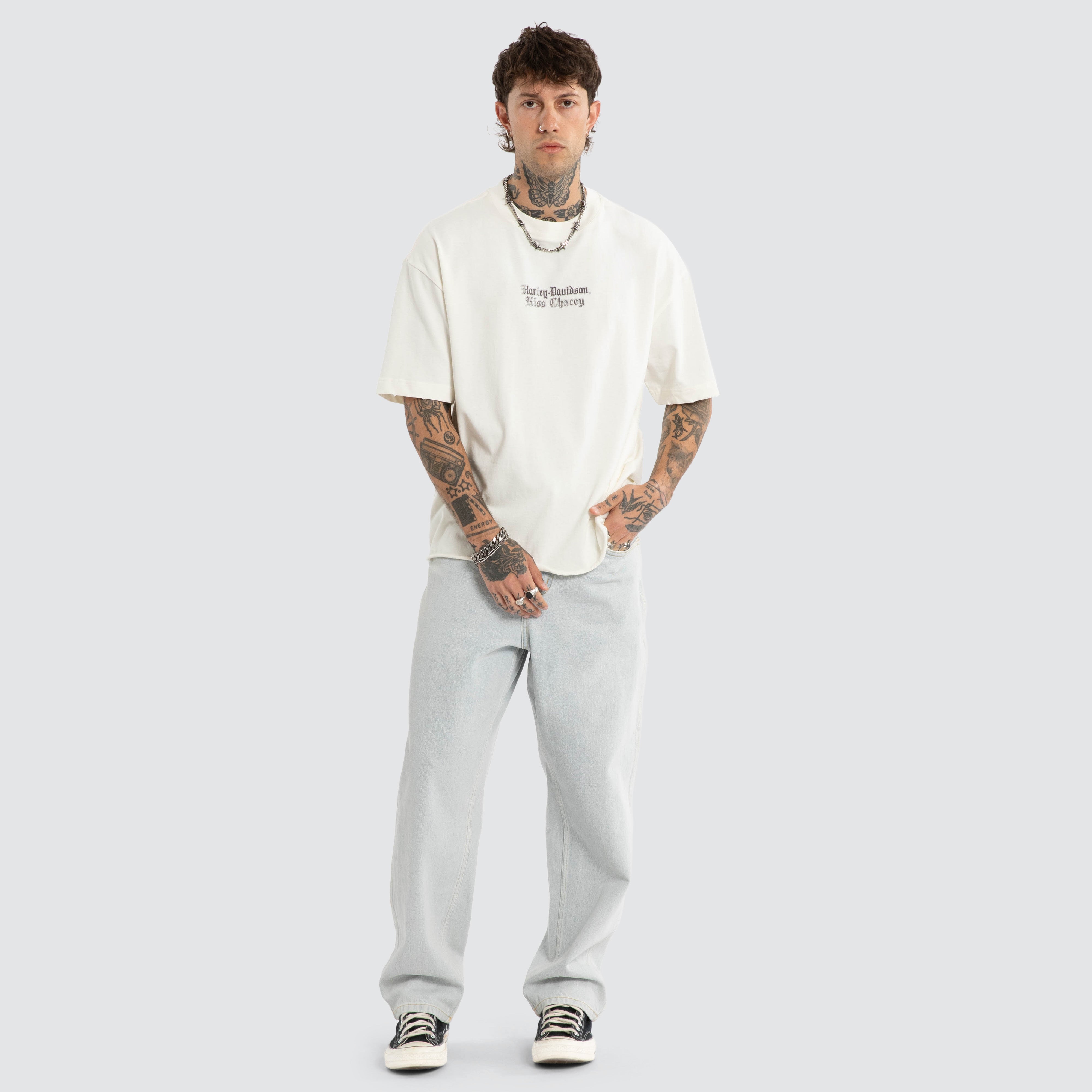 Vent Crop Street Tee Blanc De Blanc