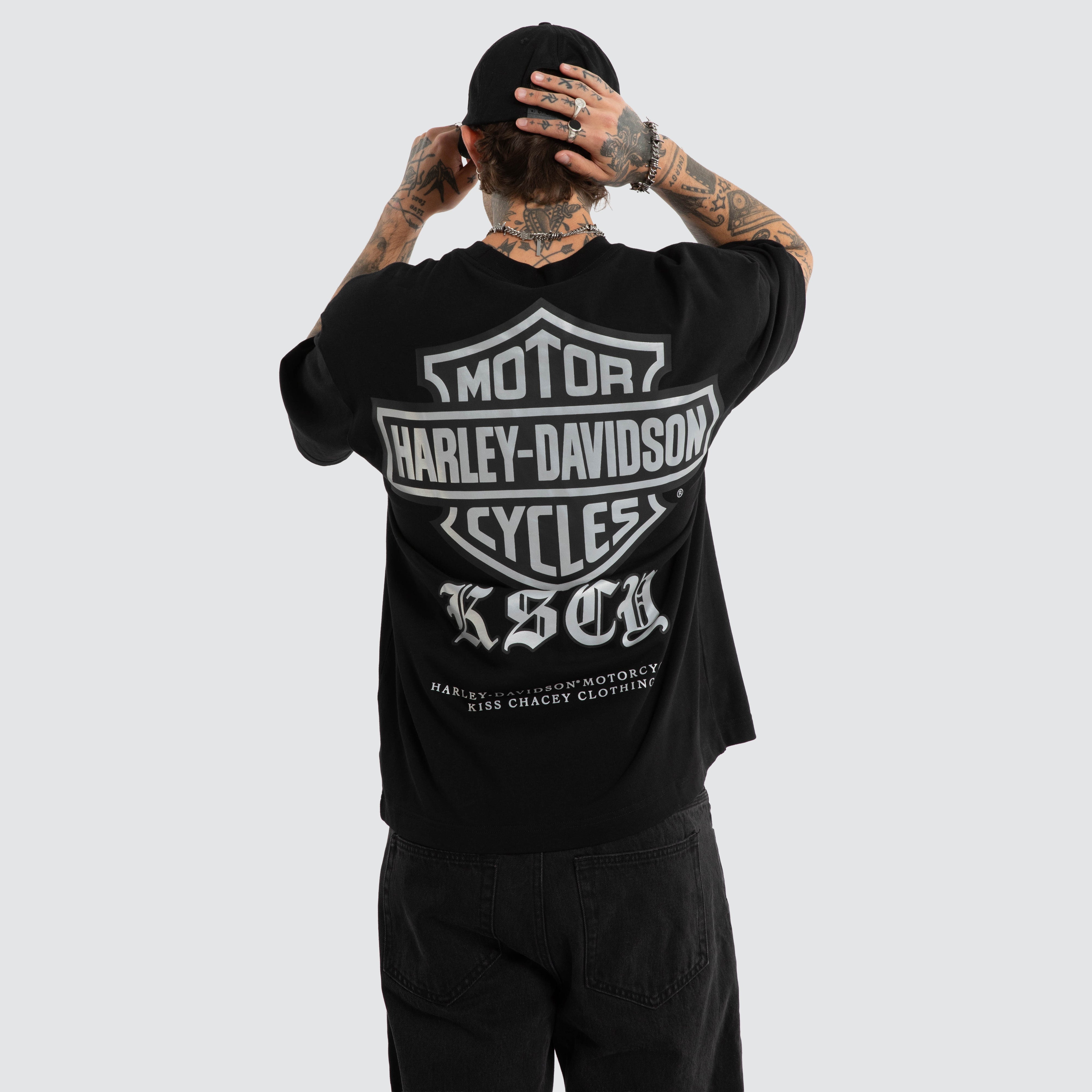 Scrambler Street Tee Jet Black