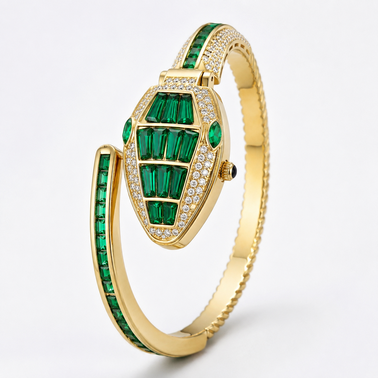 Emerald Serpentyne Crystal