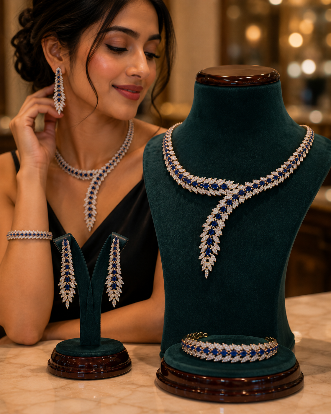Celeste Royale Jewellery Combo