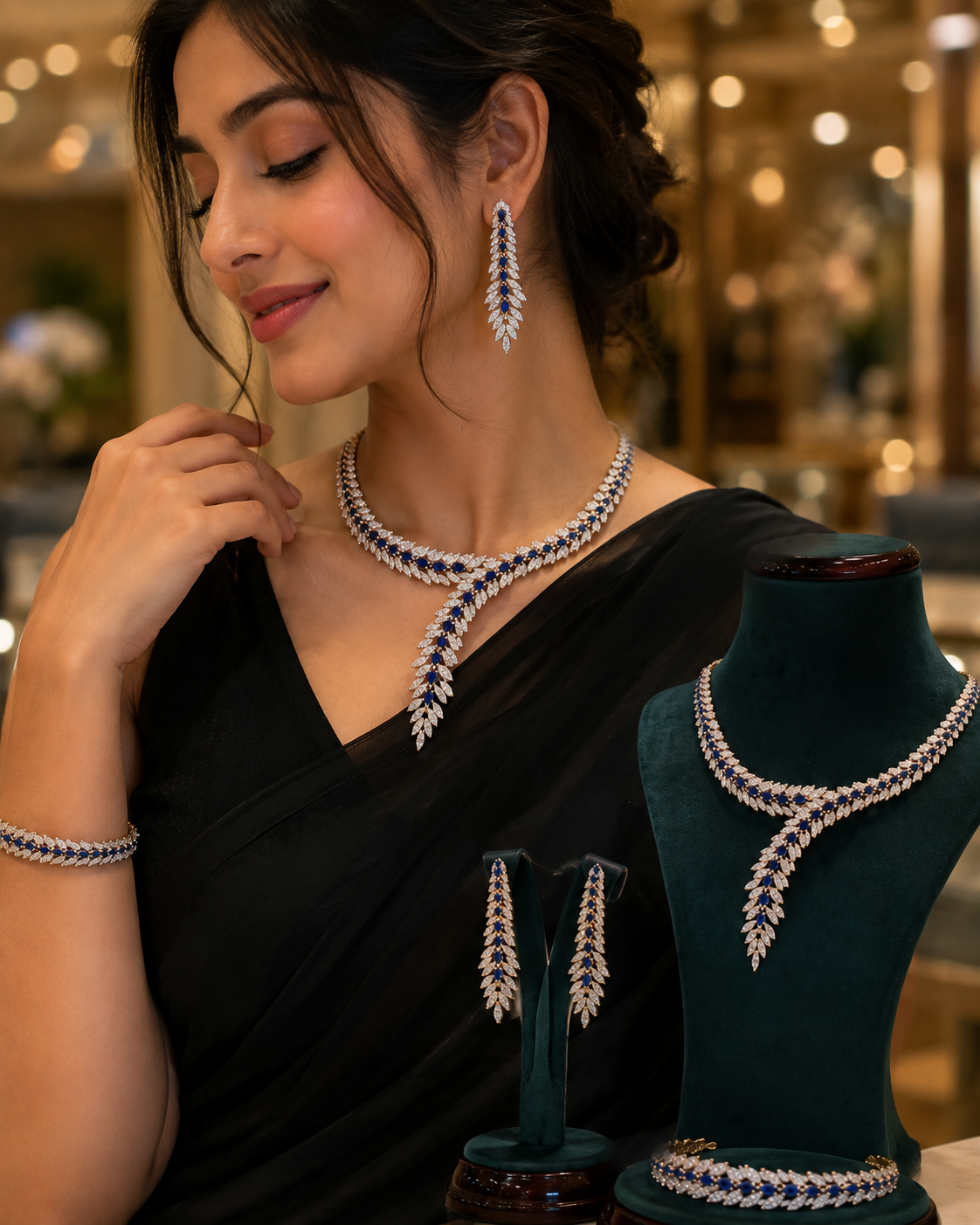 Celeste Royale Jewellery Combo
