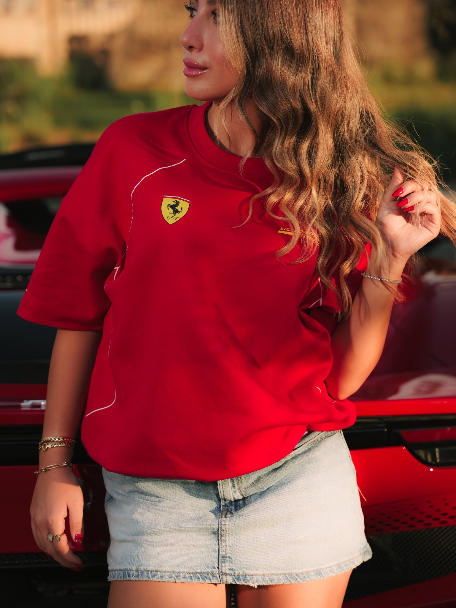 Ferrari Scuderia Tee (Rosso)