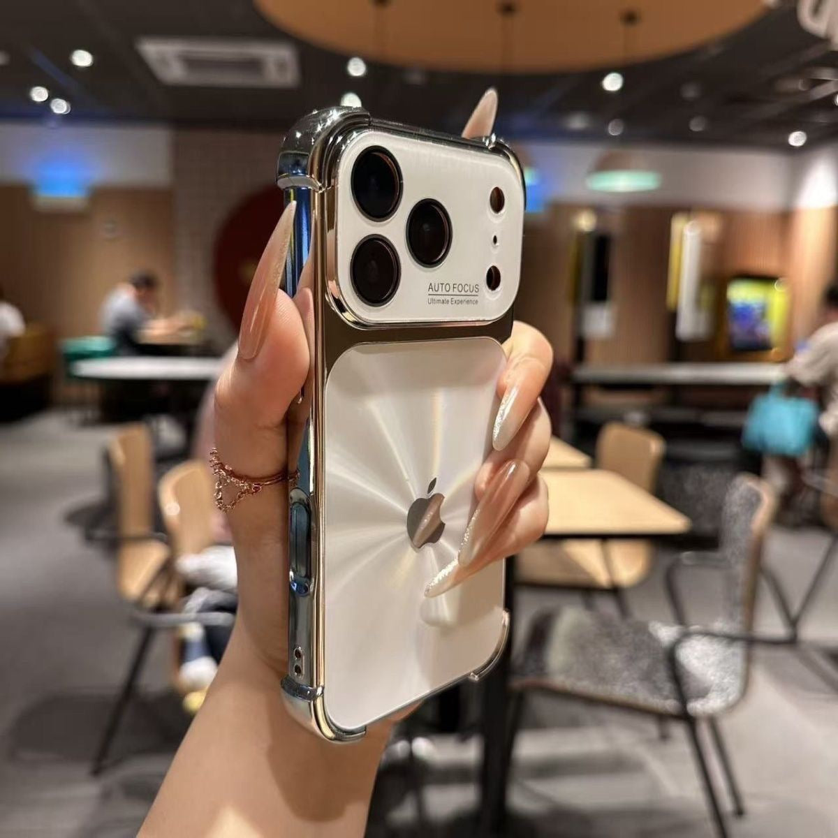 Aurora Plated Full-Cover Case