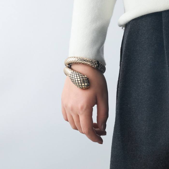 Areala Serpent Loop Bracelet