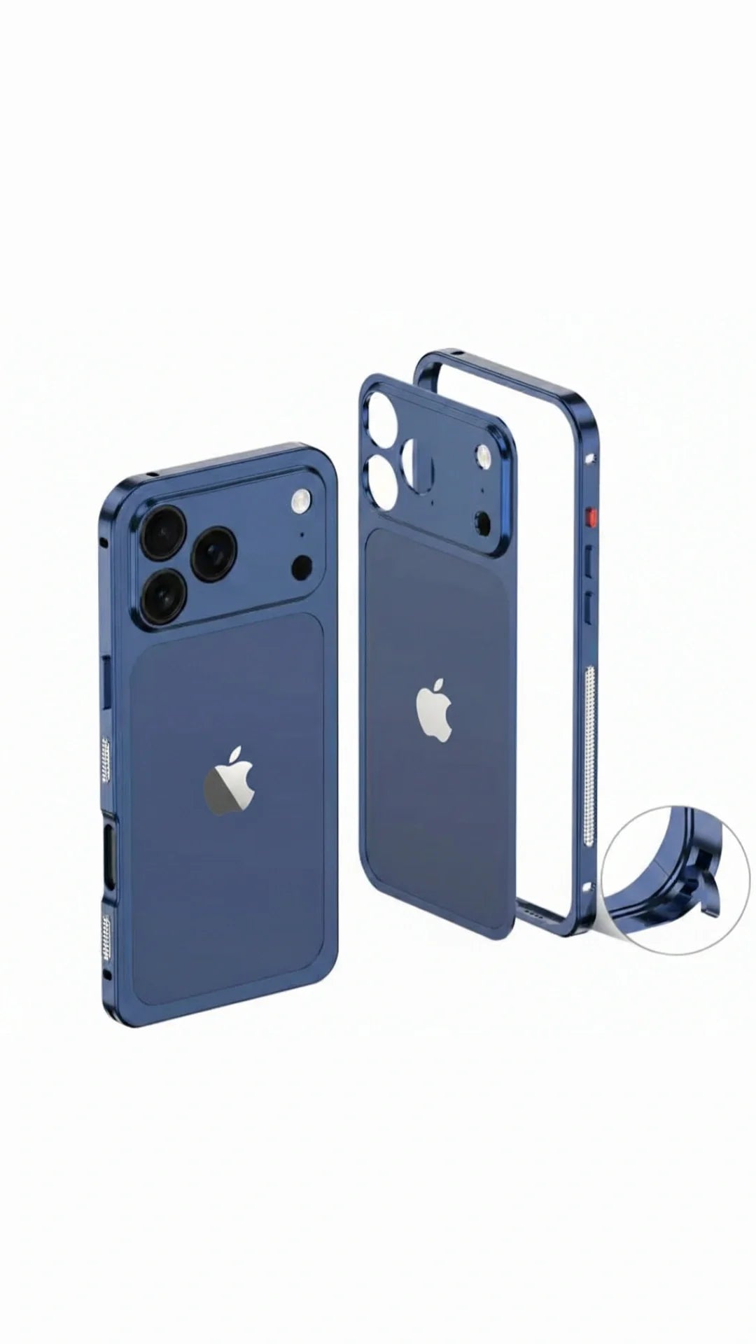 Metal Bumper Converter Case to iPhone 18 Pro & iPhone 18 Pro Max