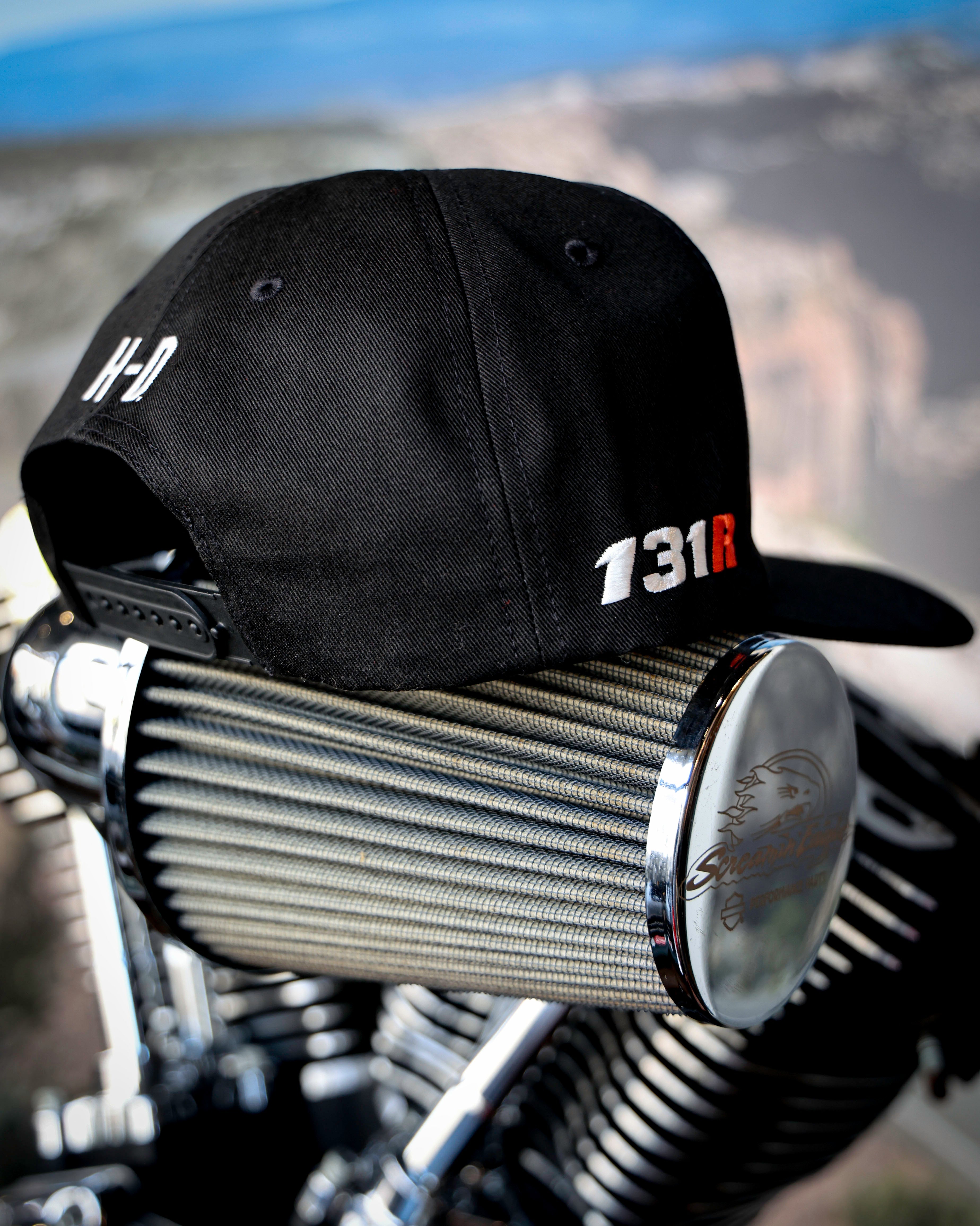 Harley-Davidson® Factory Racing Fanwear Twill Baseball Cap - Harley Black