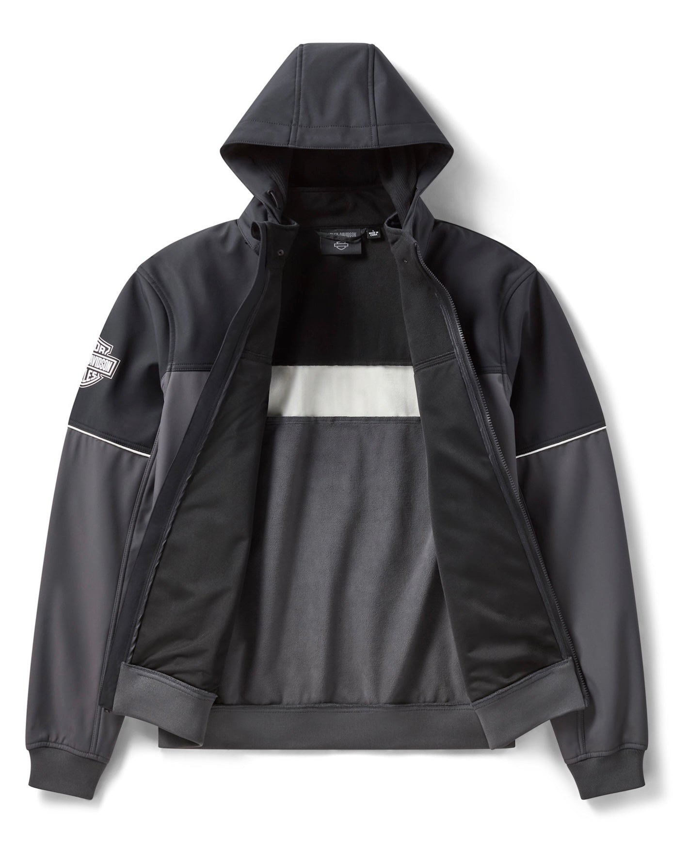Harley-Davidson® Men's Idyll Color Blocked Jacket Black【97408-26VM】