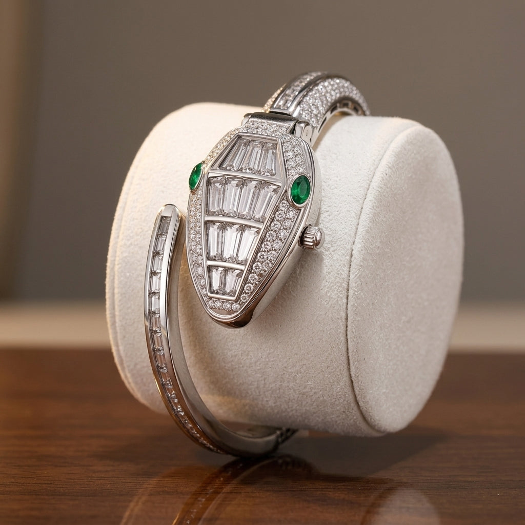 Platinum Serpentyne Crystal