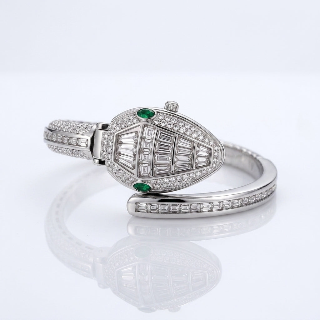 Platinum Serpentyne Crystal