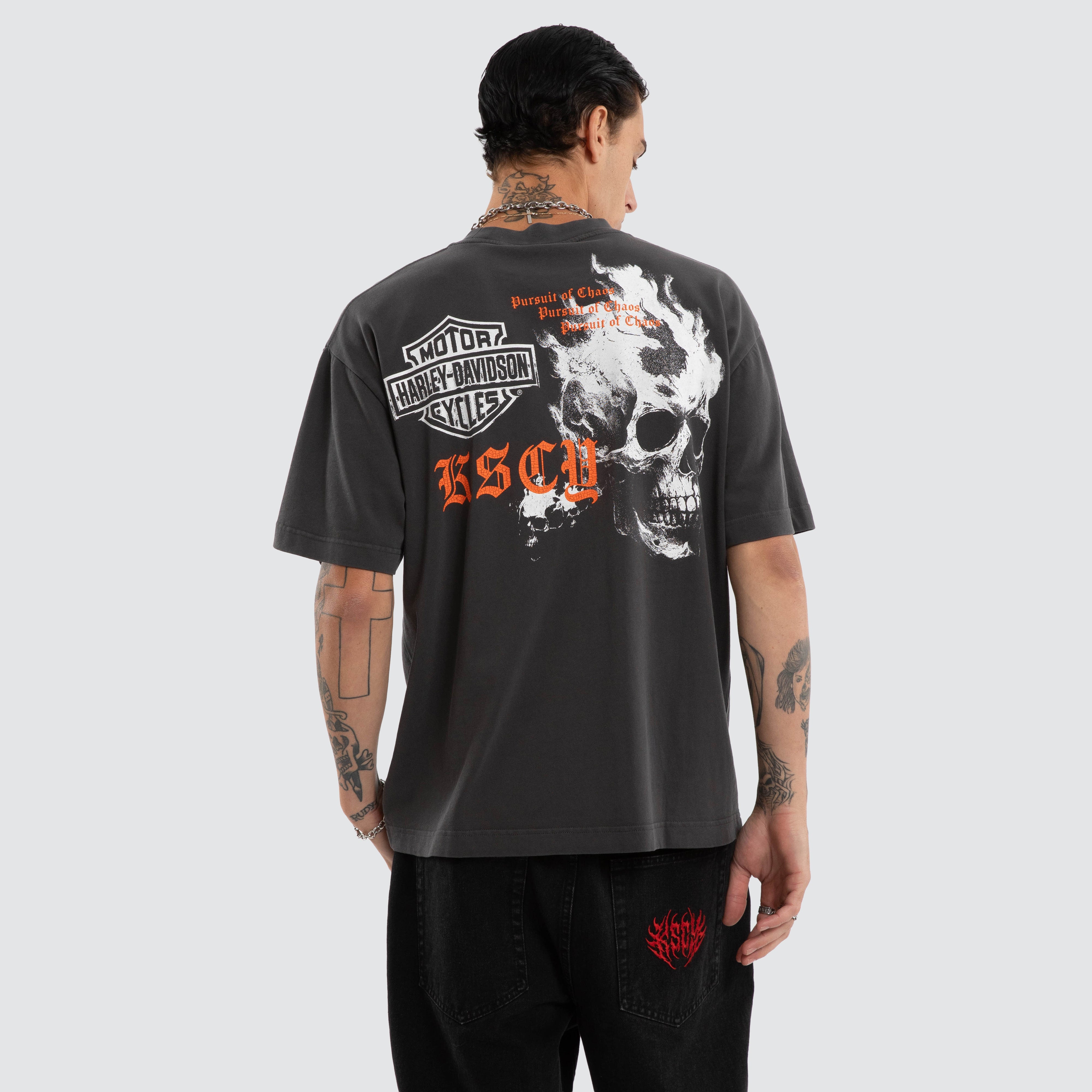 Engine Street Tee Pigment Black